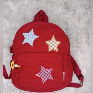 🆕🔴 red corduroy backpack